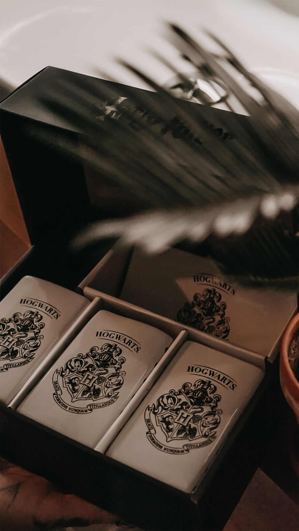 Imagen del producto Harry Potter - Set de baño de 4 piezas con el escudo de Hogwarts