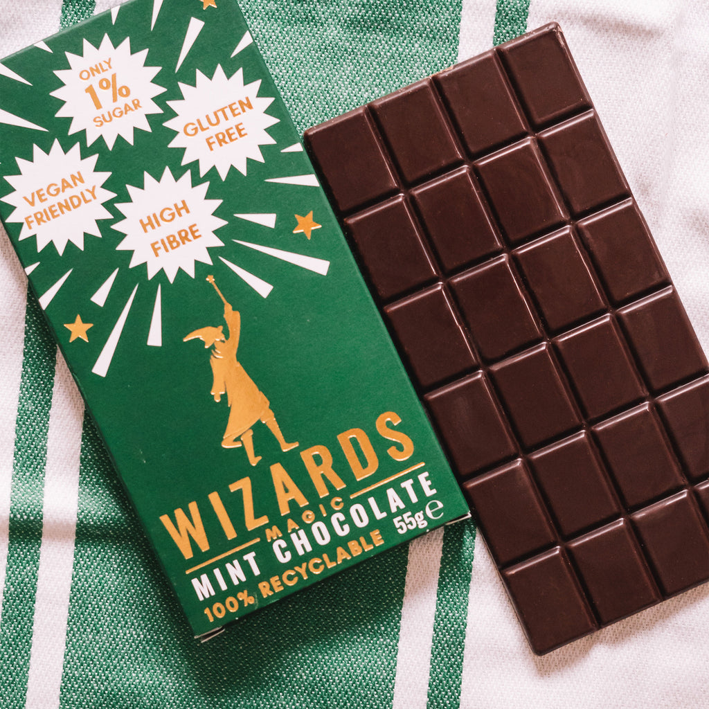 Imagen del producto Wizards Magic - Chocolate con Menta 12 Barras