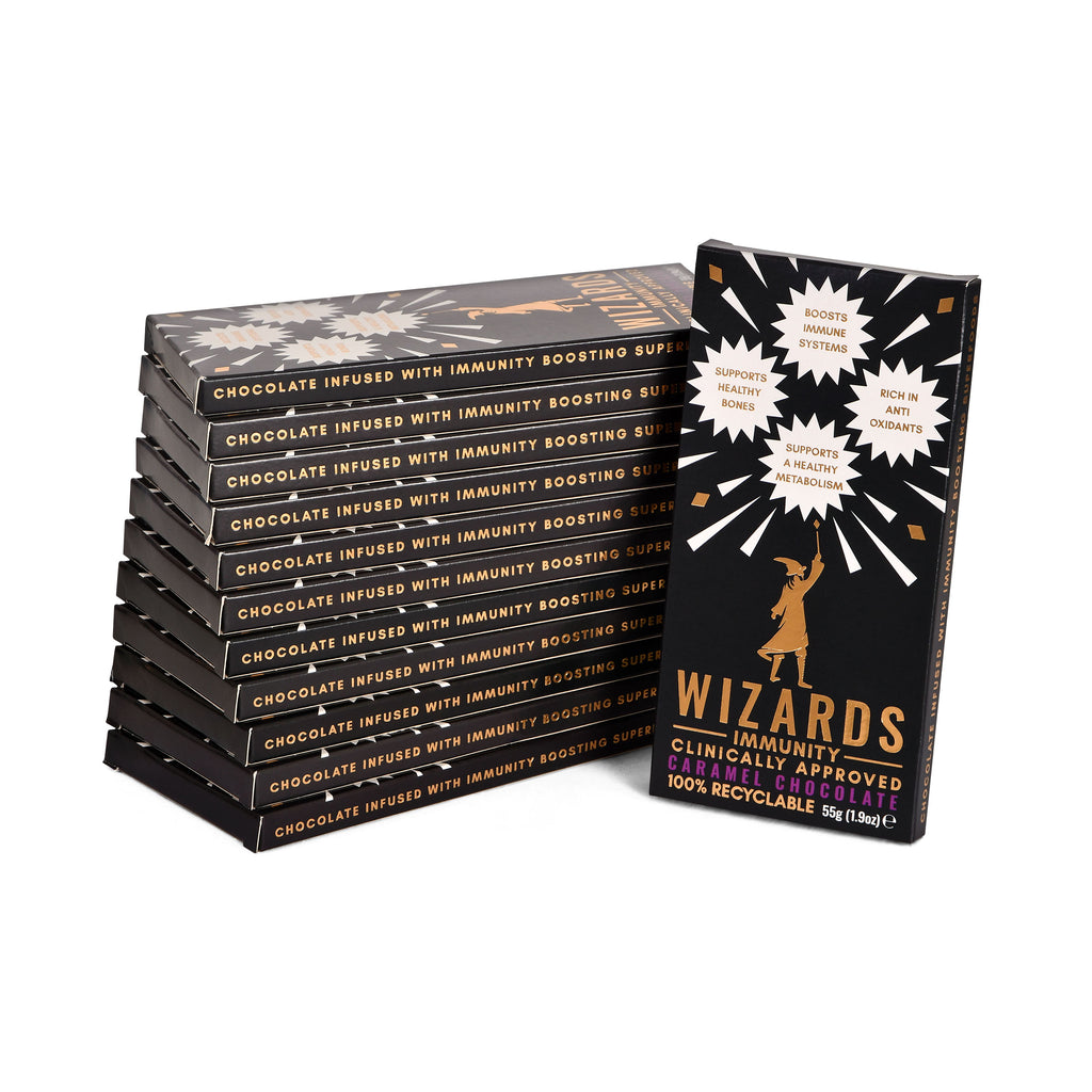 Imagen del producto Wizards Magic - Chocolate de caramelo de inmunidad 12 tabletas