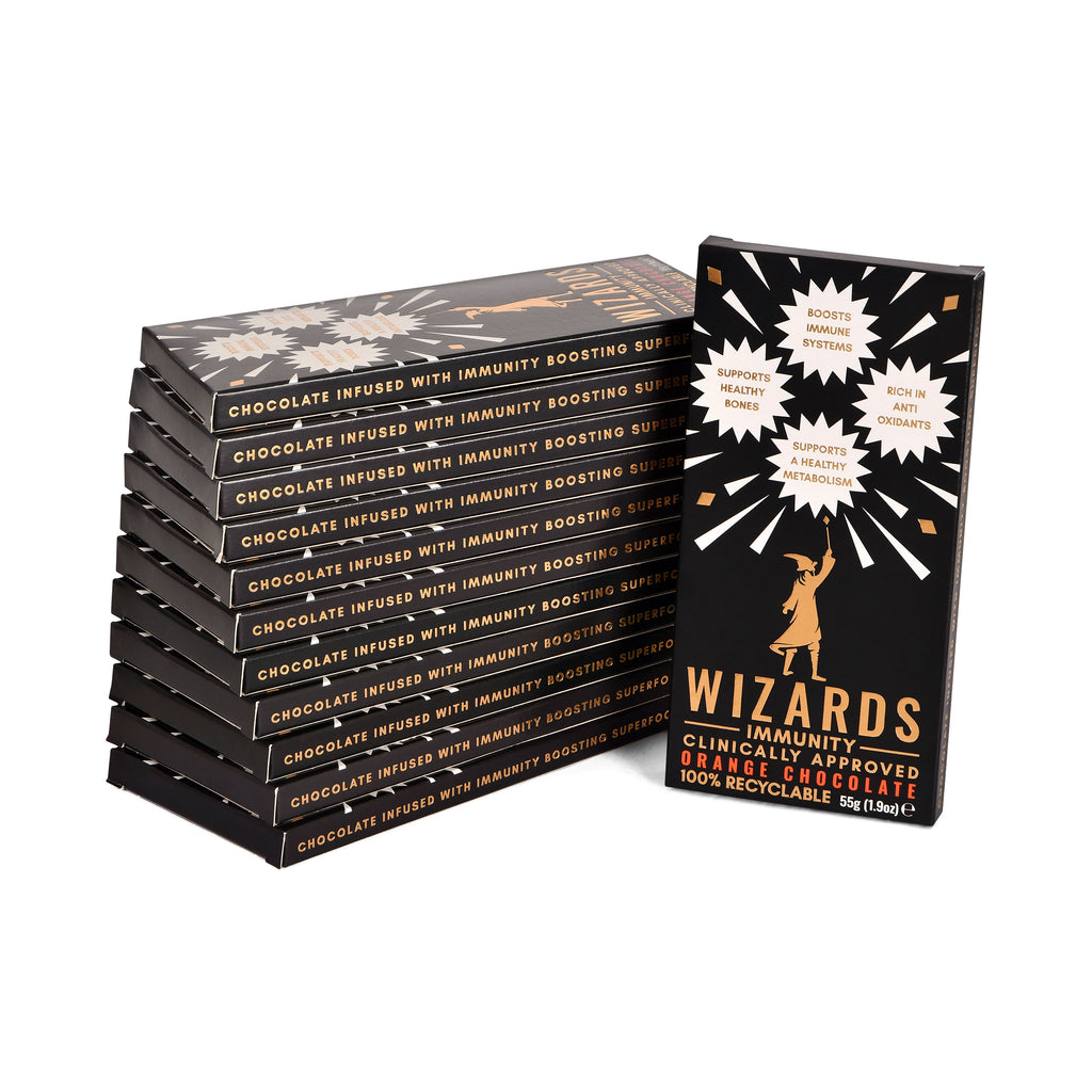 Imagen del producto Wizards Magic - Chocolate de naranja con inmunidad 12 tabletas
