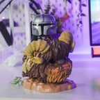 Imagen del producto The Mandalorian con The Child en Bantha Funko Pop Figura de cabeza oscilante - Star Wars