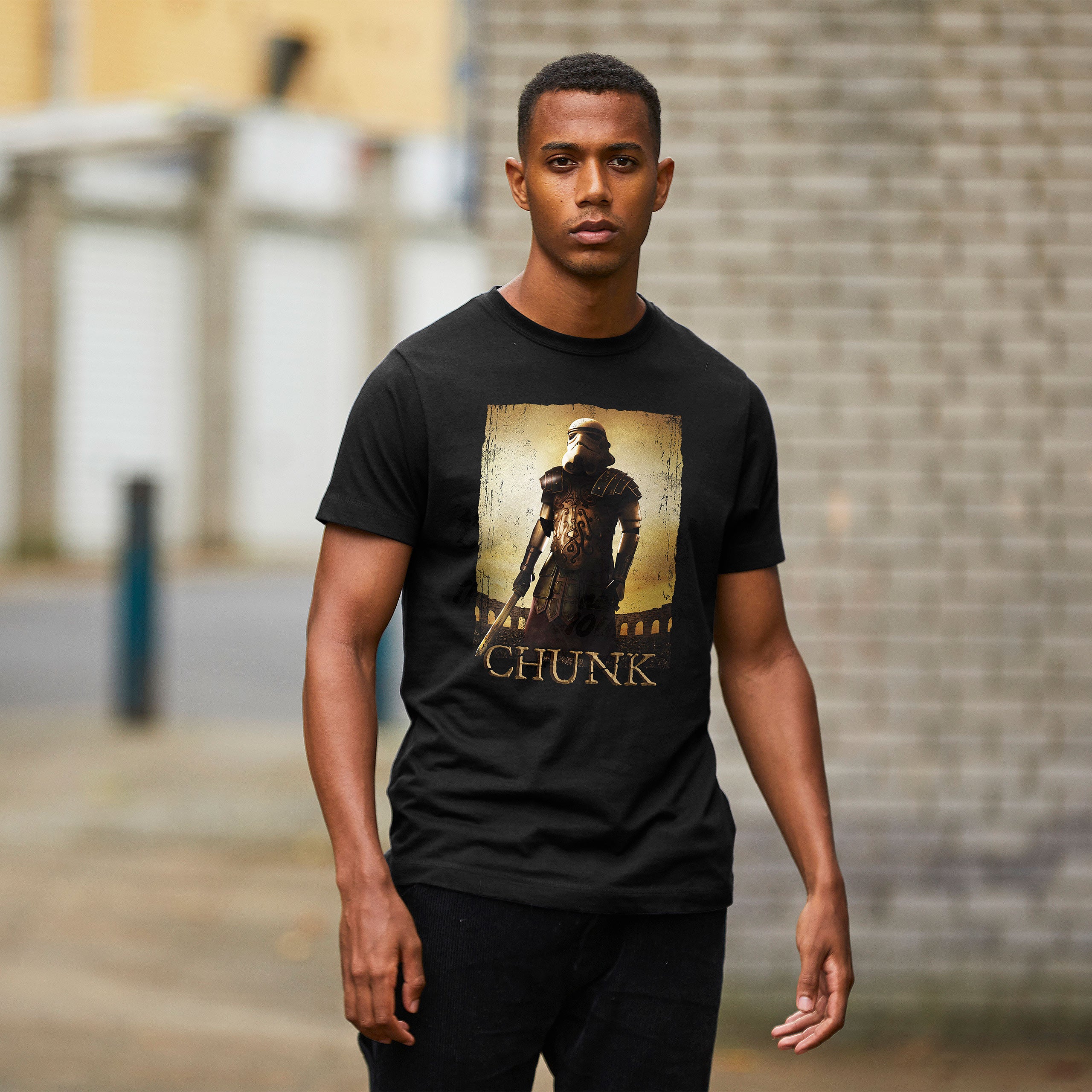 Imagen del producto Camiseta Galactic Warrior para fans de Star Wars negra
