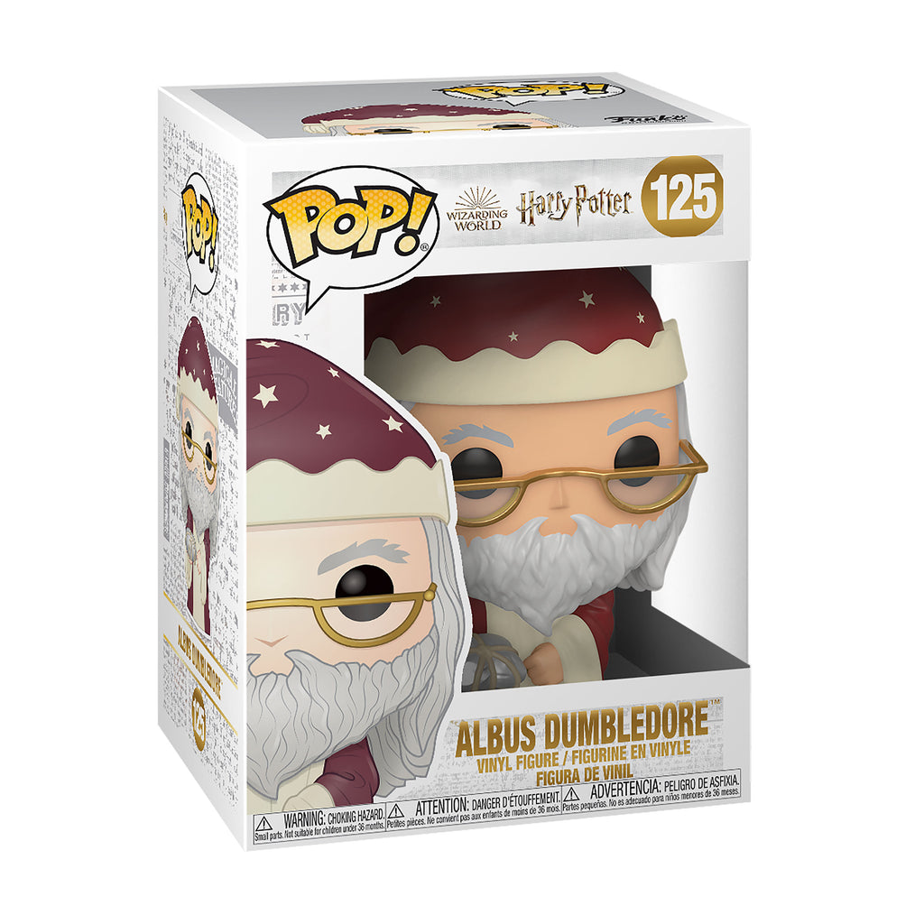 Imagen del producto Harry Potter - Figura Funko Pop de Dumbledore Holiday