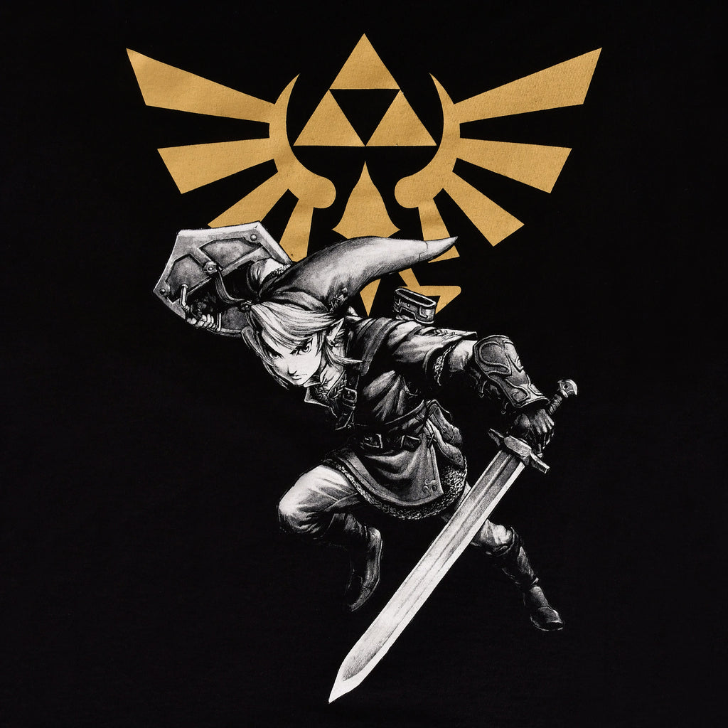 Imagen del producto Zelda - Camiseta de batalla de Link negra