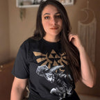 Imagen del producto Zelda - Camiseta de batalla de Link negra