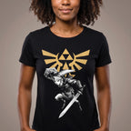 Imagen del producto Zelda - Camiseta de batalla de Link negra