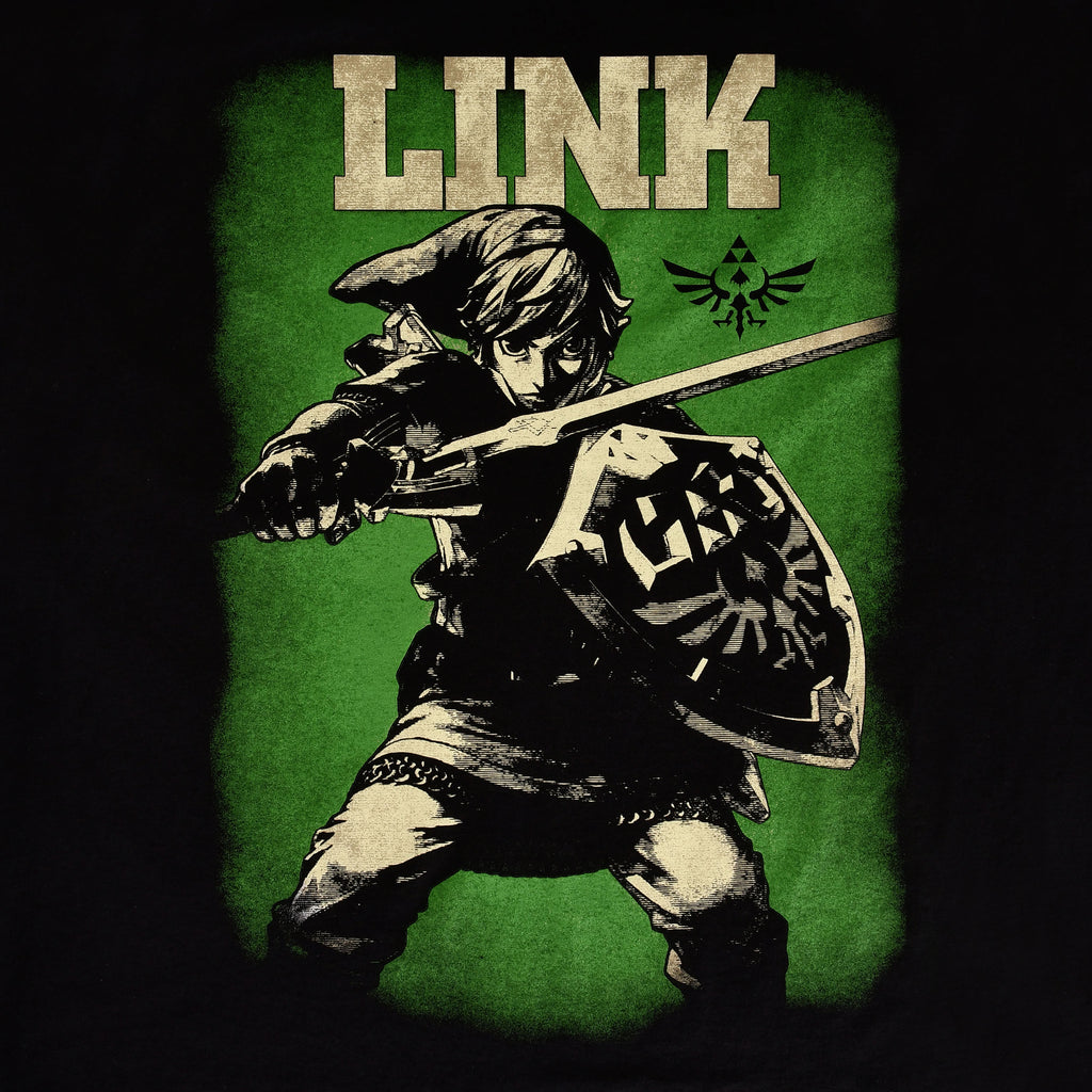 Imagen del producto Zelda - Link Héroe de Hyrule Camiseta negra