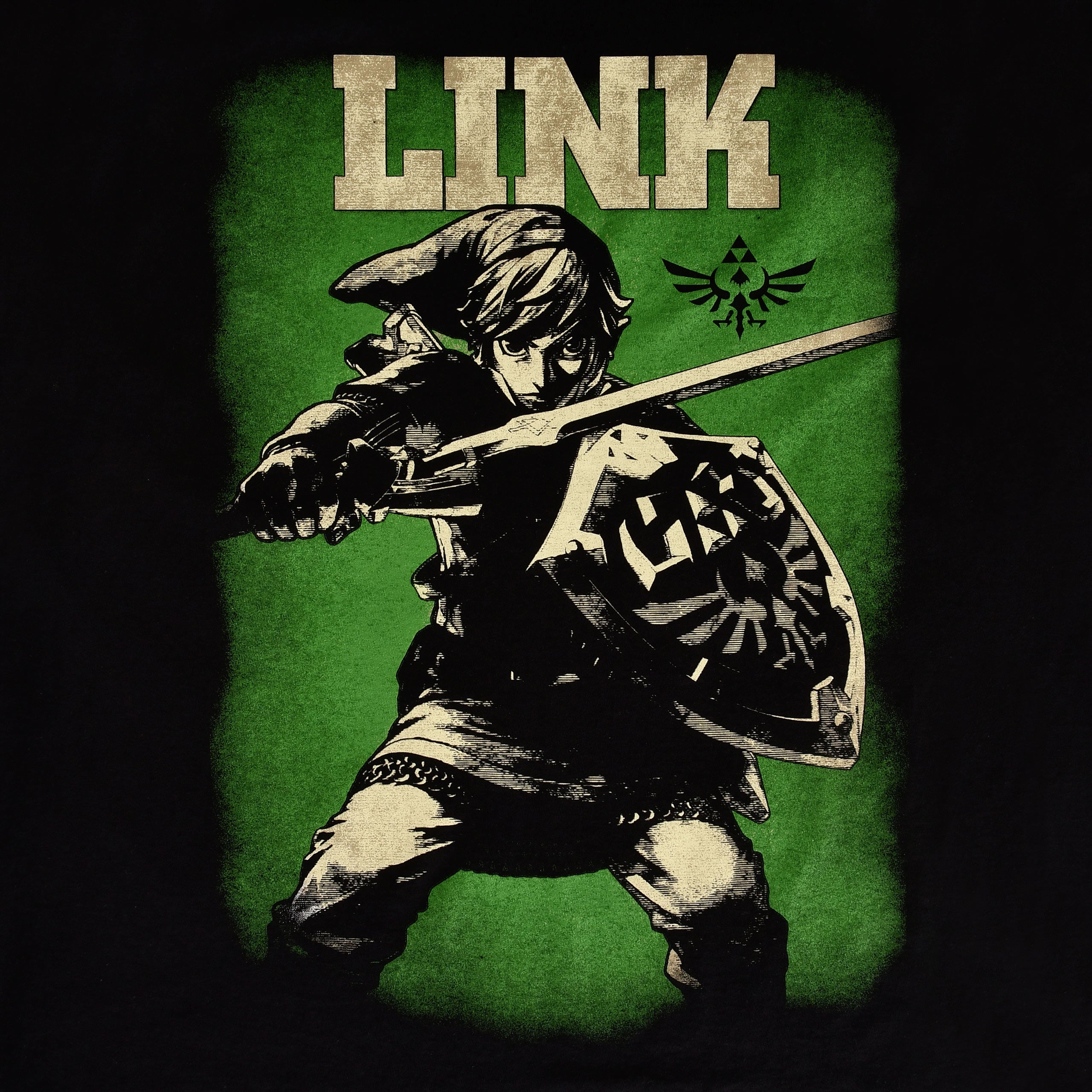 Imagen del producto Zelda - Link Héroe de Hyrule Camiseta negra