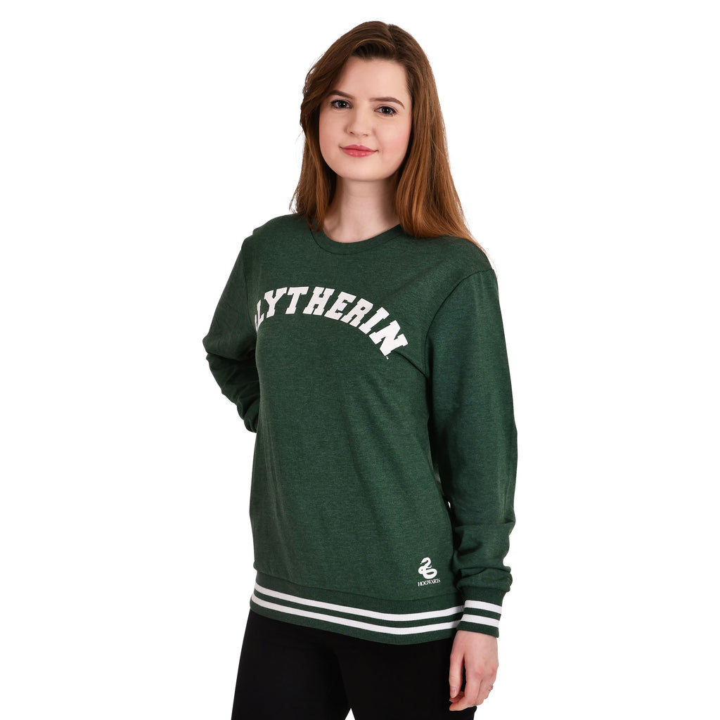 Imagen del producto Harry Potter - Suéter universitario de Slytherin verde