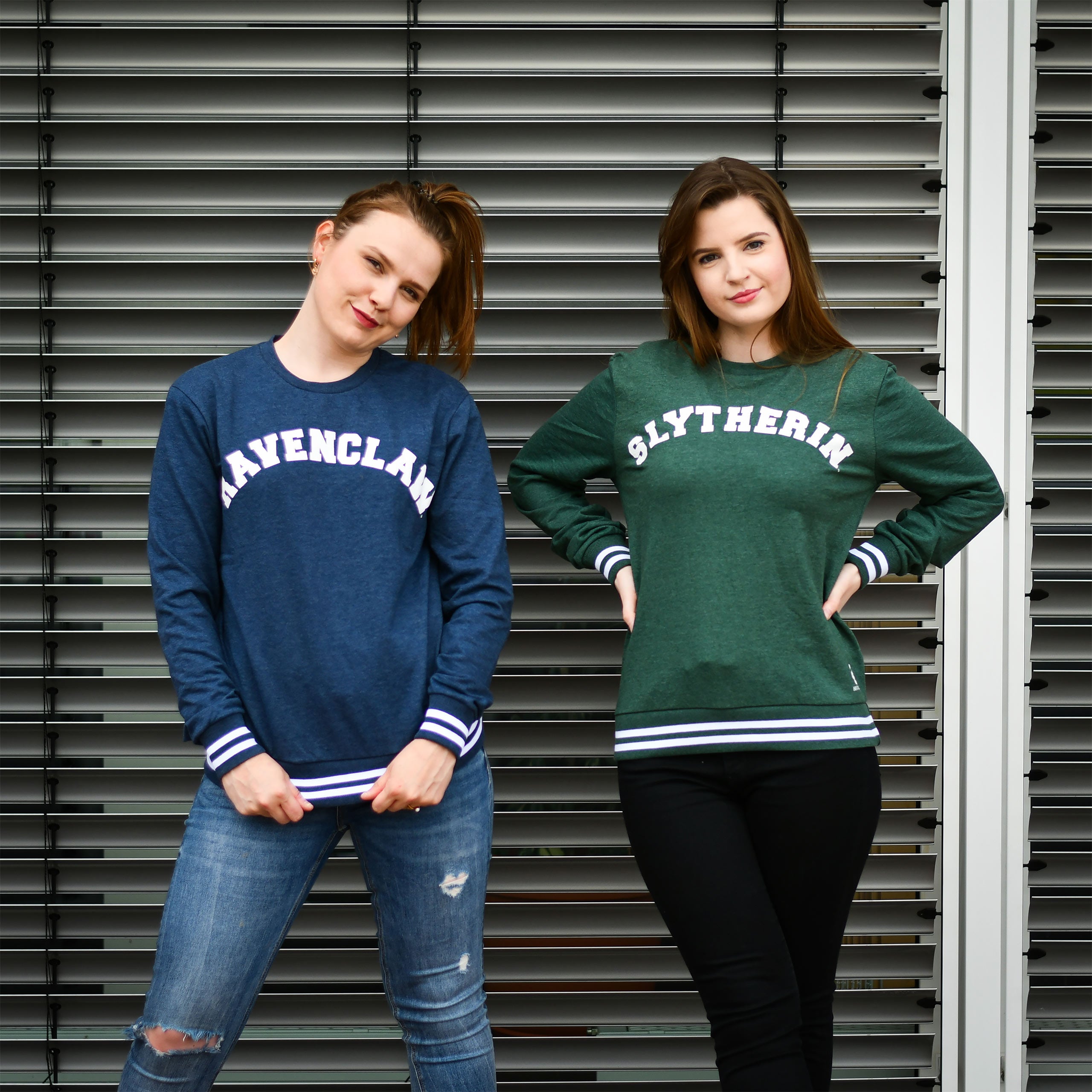 Imagen del producto Harry Potter - Suéter universitario de Slytherin verde