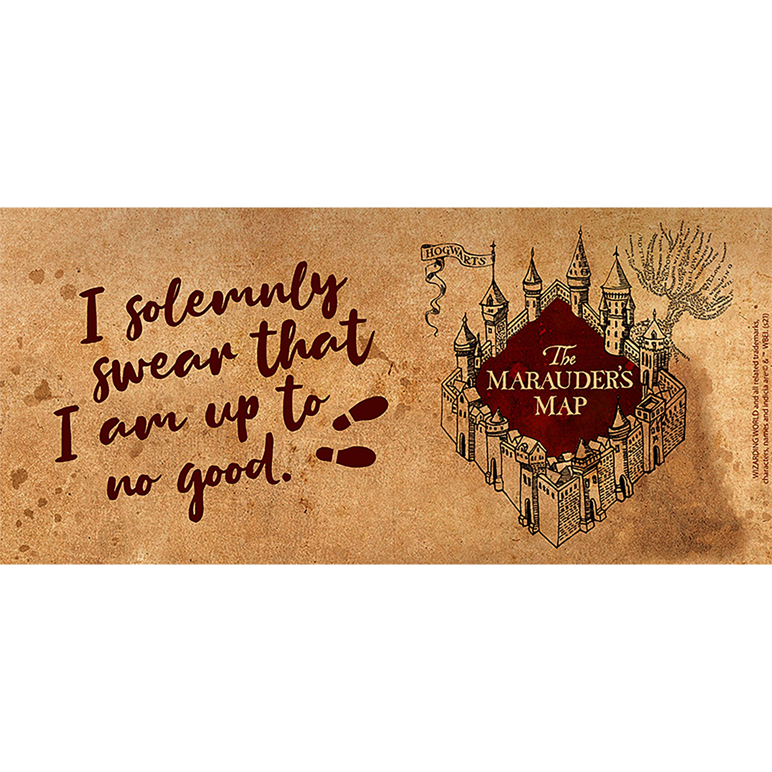 Imagen del producto Harry Potter - Taza del Mapa del Merodeador