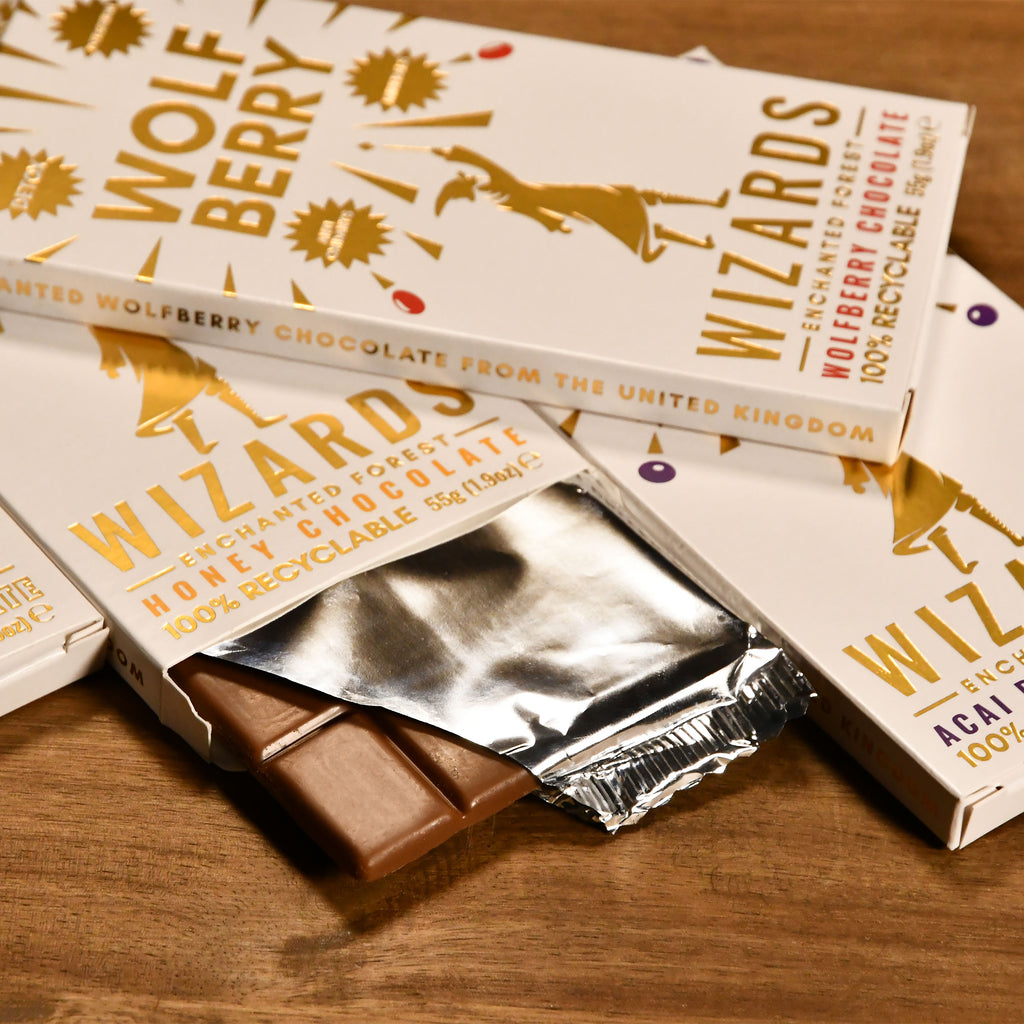 Imagen del producto Wizards Magic - Selección de Bosque Encantado Chocolate 4 tabletas