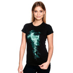 Imagen del producto Camiseta de mujer Snape Patronus Always negra - Harry Potter