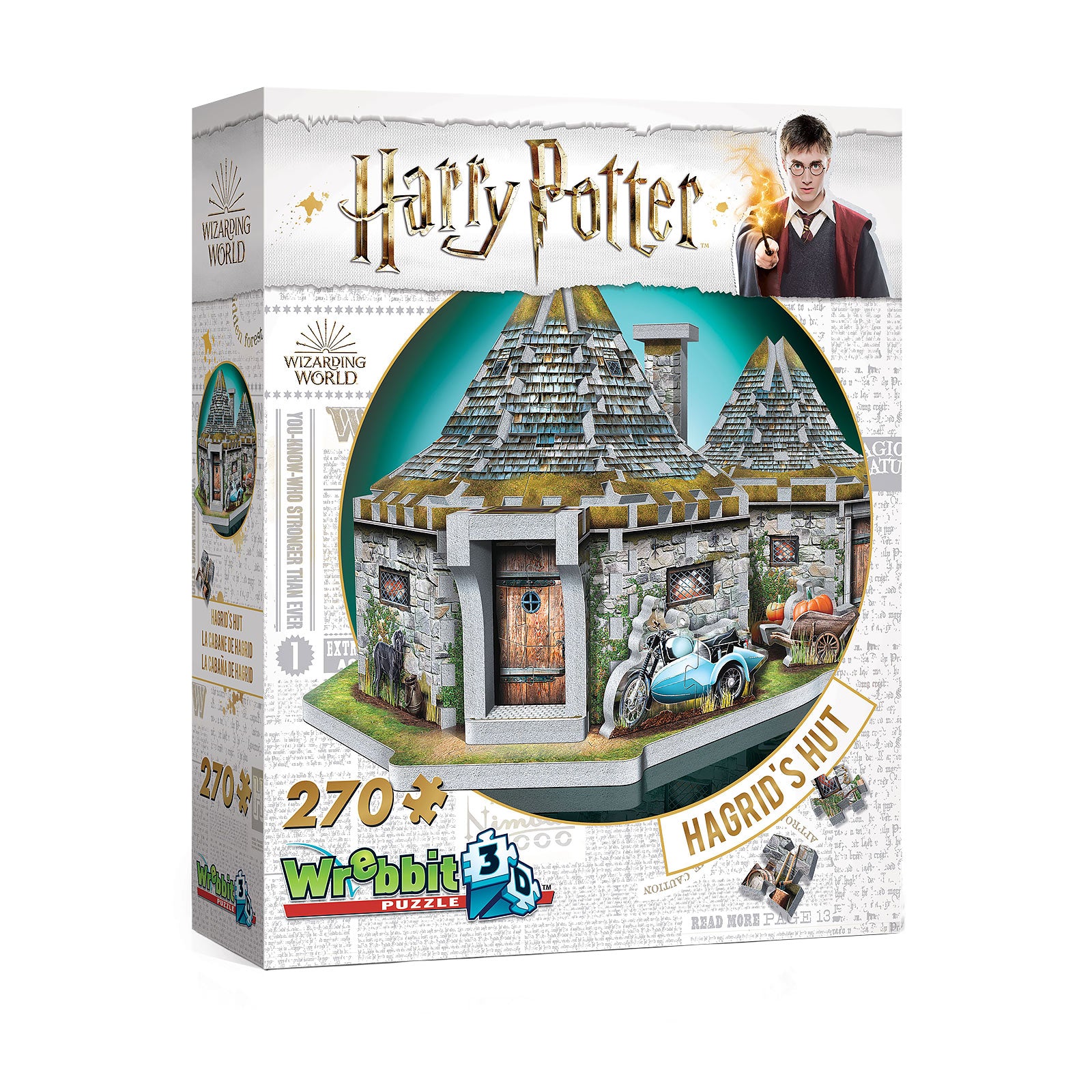 Product image Harry Potter - Hagrid's Hut 3D Puzzle