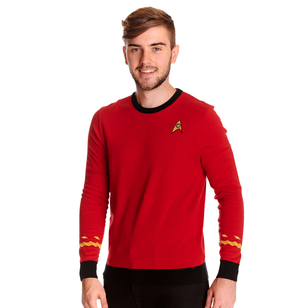 Imagen del producto Star Trek - Jersey de punto con uniforme de Scotty rojo