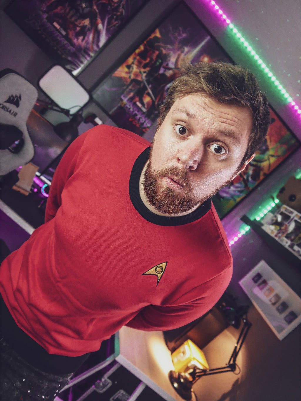 Imagen del producto Star Trek - Jersey de punto con uniforme de Scotty rojo