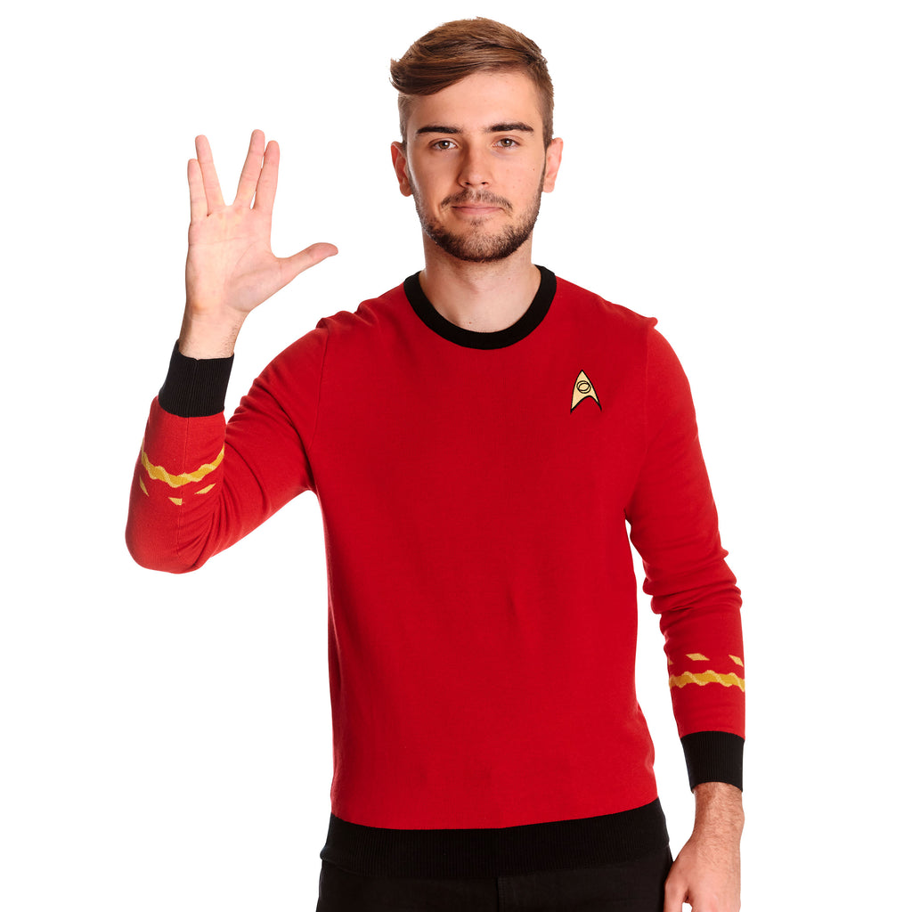 Imagen del producto Star Trek - Jersey de punto con uniforme de Scotty rojo