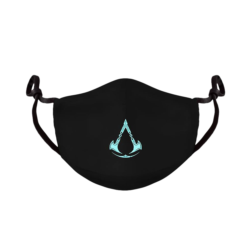 Imagen del producto Assassin's Creed - Máscara facial negra con logo de Valhalla