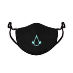 Imagen del producto Assassin's Creed - Máscara facial negra con logo de Valhalla