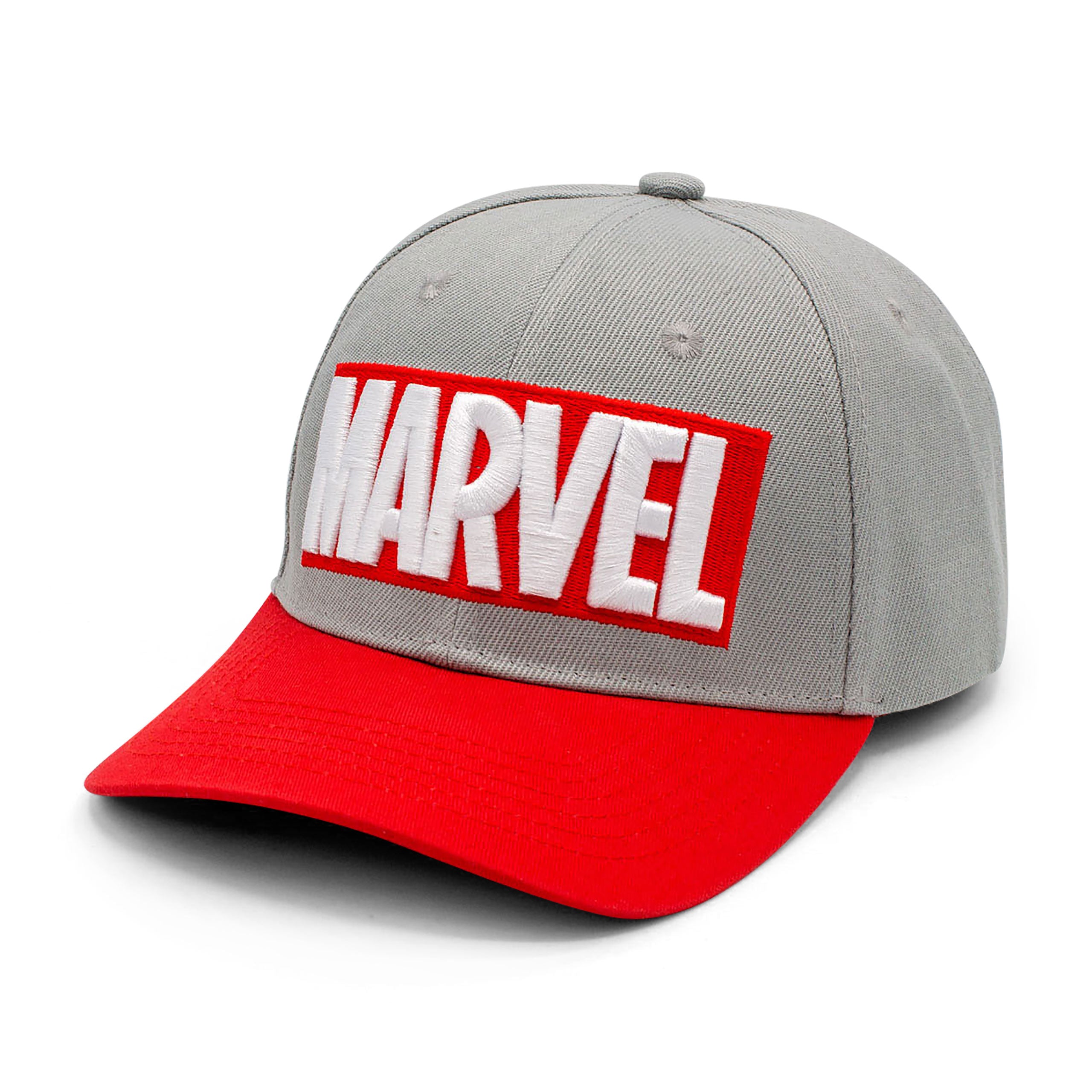 Imagen del producto Marvel - Gorra Base de Logo gris-rojo