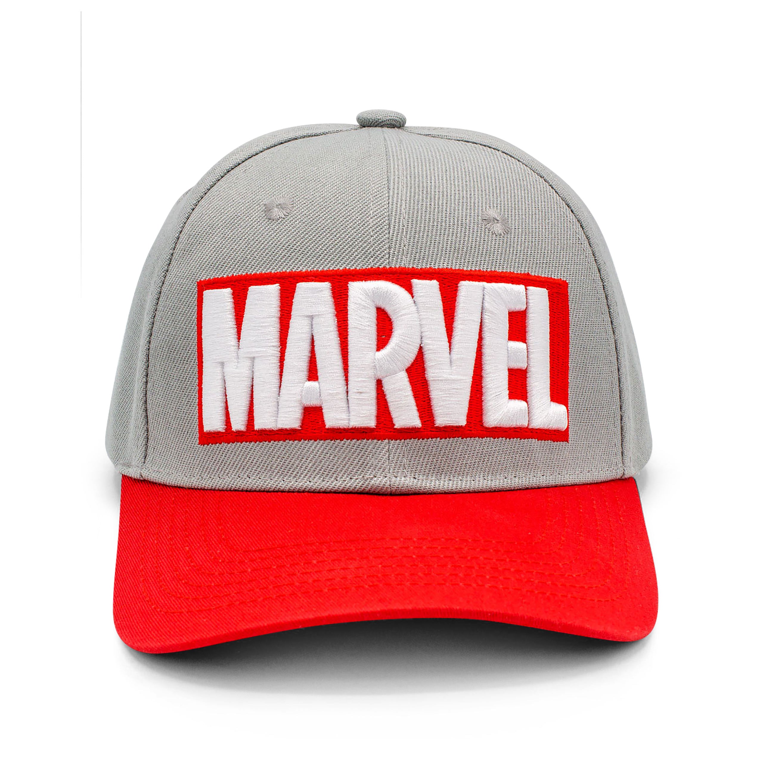 Imagen del producto Marvel - Gorra Base de Logo gris-rojo