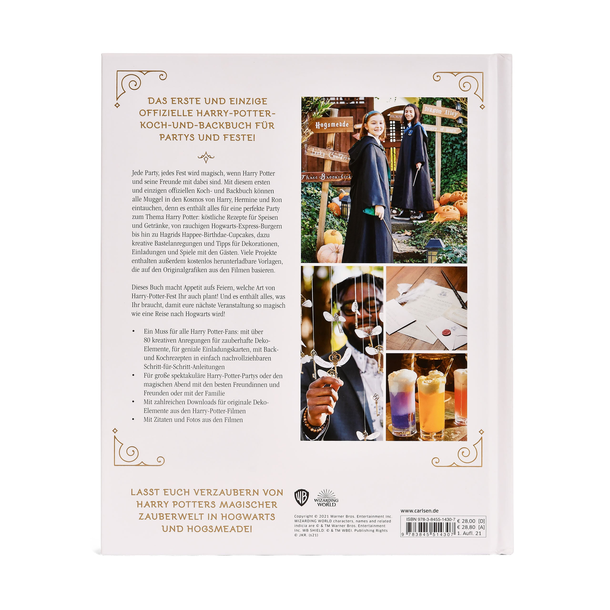Imagen del producto Harry Potter - El libro oficial de cocina y repostería