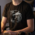 Imagen del producto Witcher - Camiseta Emblema de Lobo negra