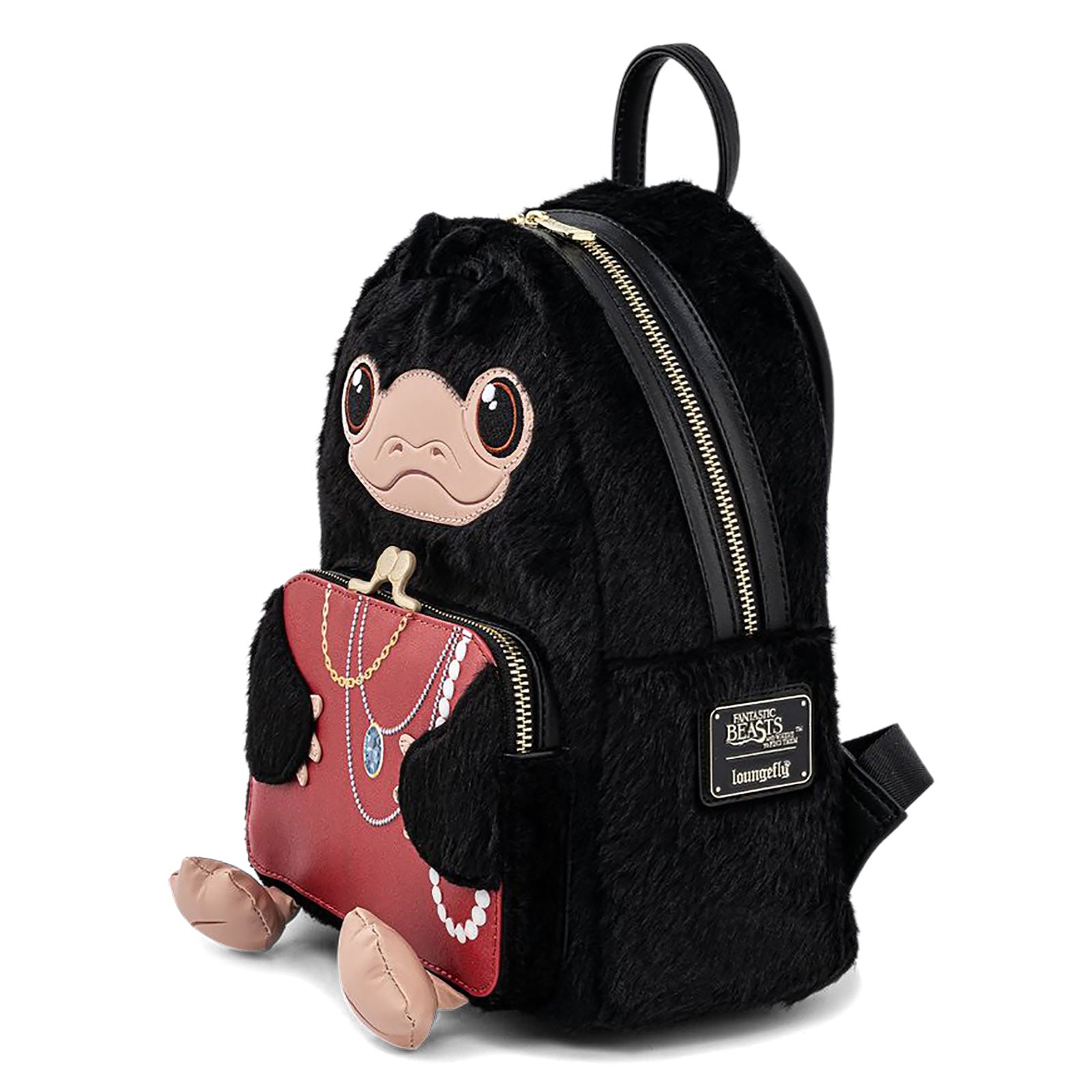 Imagen del producto Animales fantásticos - Mochila mini de peluche Niffler