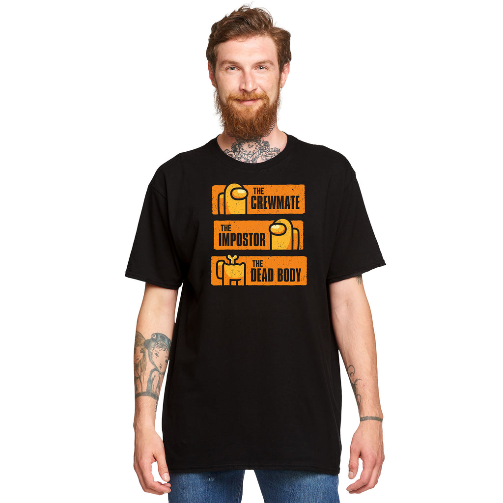 Imagen del producto Camiseta Impostor From Life To Death para fans de Among Us negro