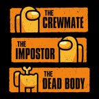 Imagen del producto Camiseta Impostor From Life To Death para fans de Among Us negro