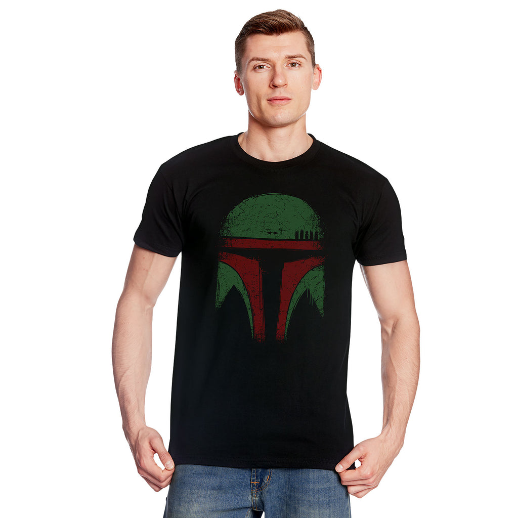 Imagen del producto Camiseta Boba Face para fans de Star Wars negra