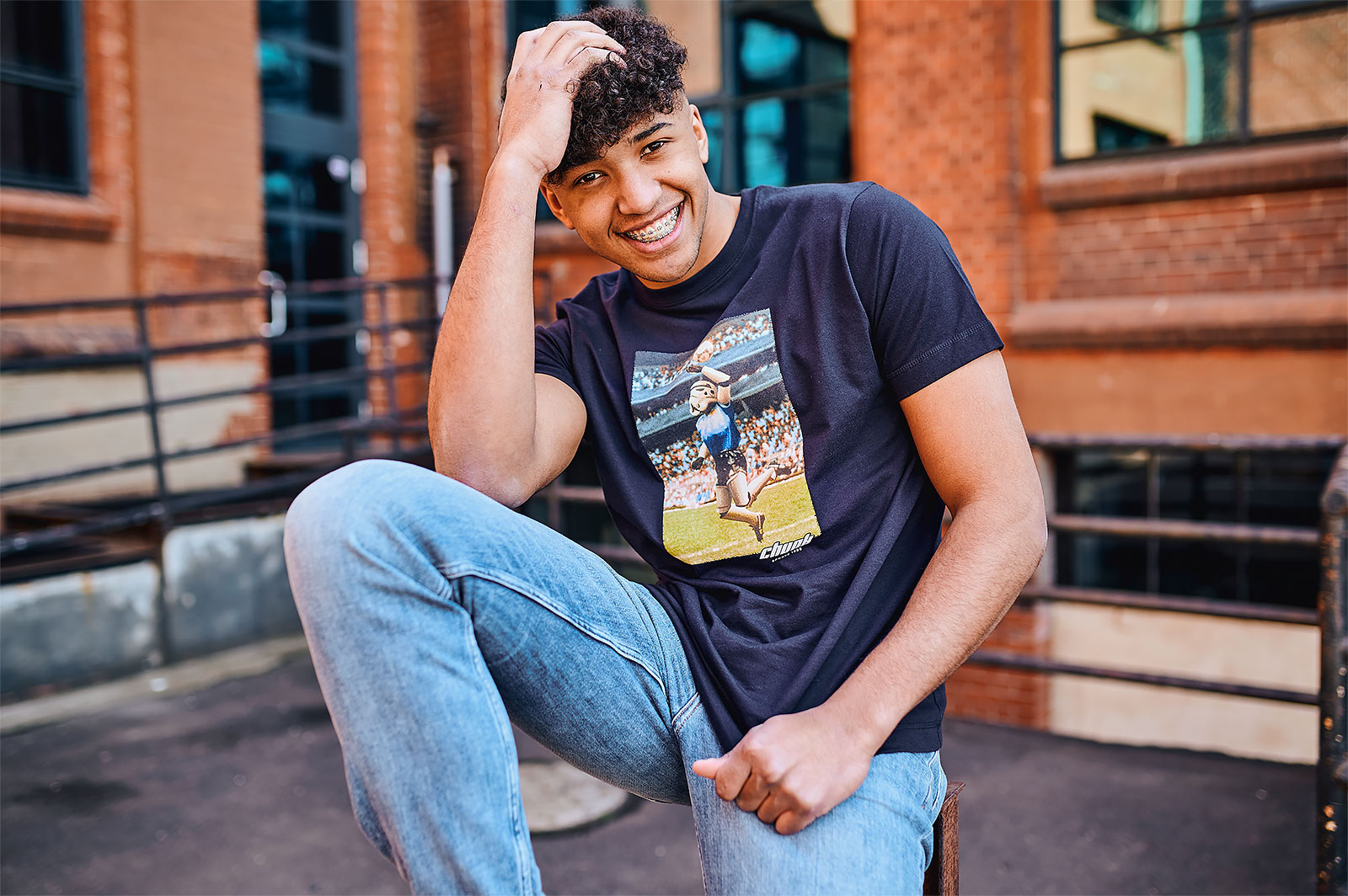Imagen del producto Camiseta de la Mano de la Muerte para fans de Star Wars azul
