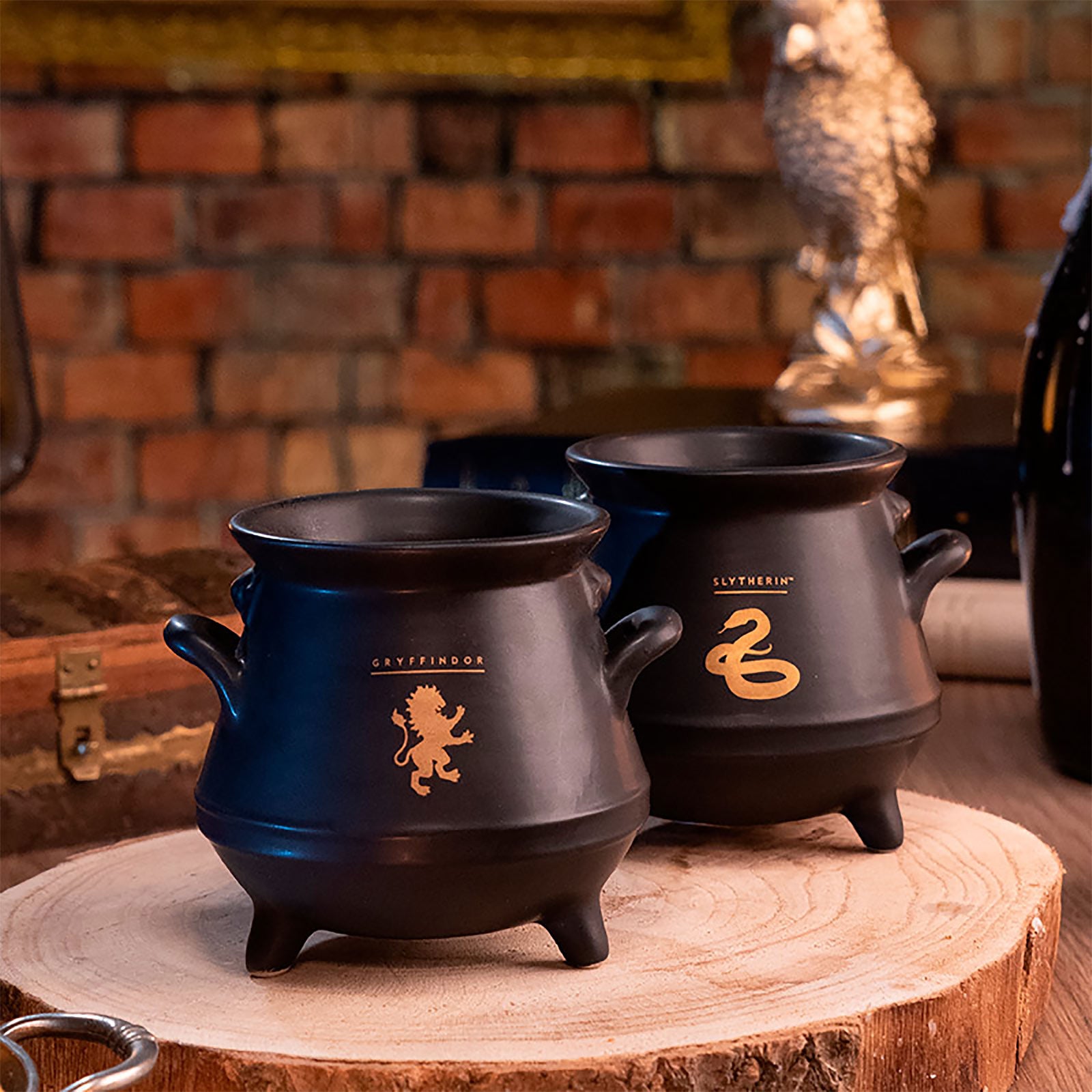 Imagen del producto Harry Potter - Set de té de caldero con escudo de Hogwarts