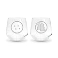 Imagen del producto Dragon Ball Z - Vasos con símbolo de Kame y Dragon Balls, set de 2