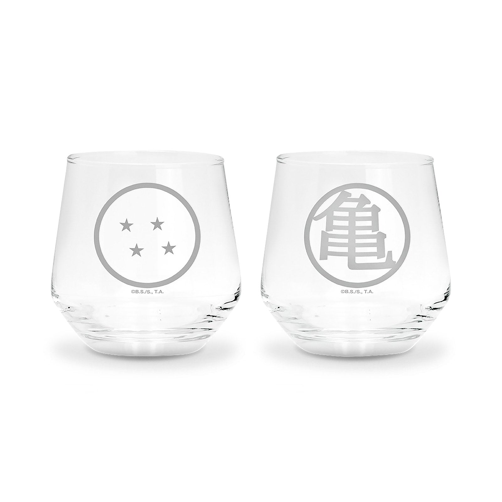 Imagen del producto Dragon Ball Z - Vasos con símbolo de Kame y Dragon Balls, set de 2