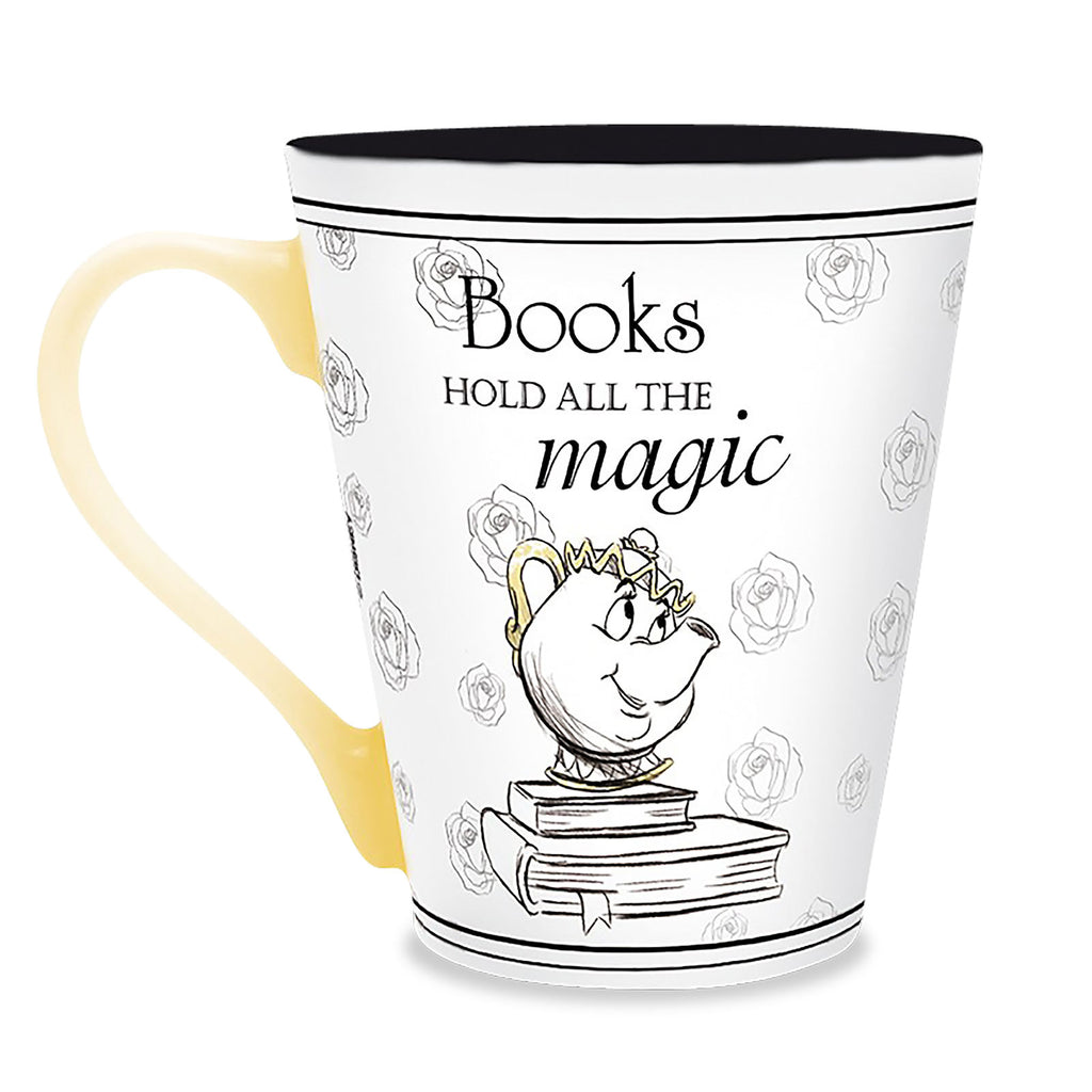 Imagen del producto La Bella y la Bestia - Taza Books Hold Magic