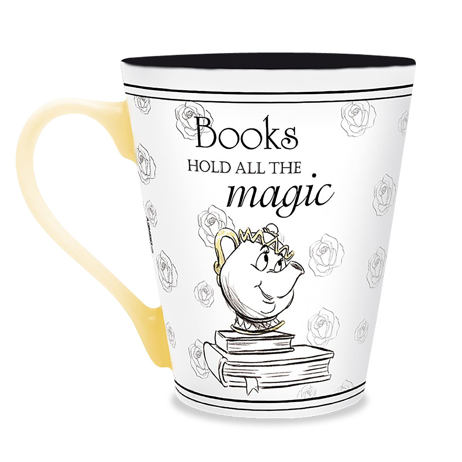 Imagen del producto La Bella y la Bestia - Taza Books Hold Magic