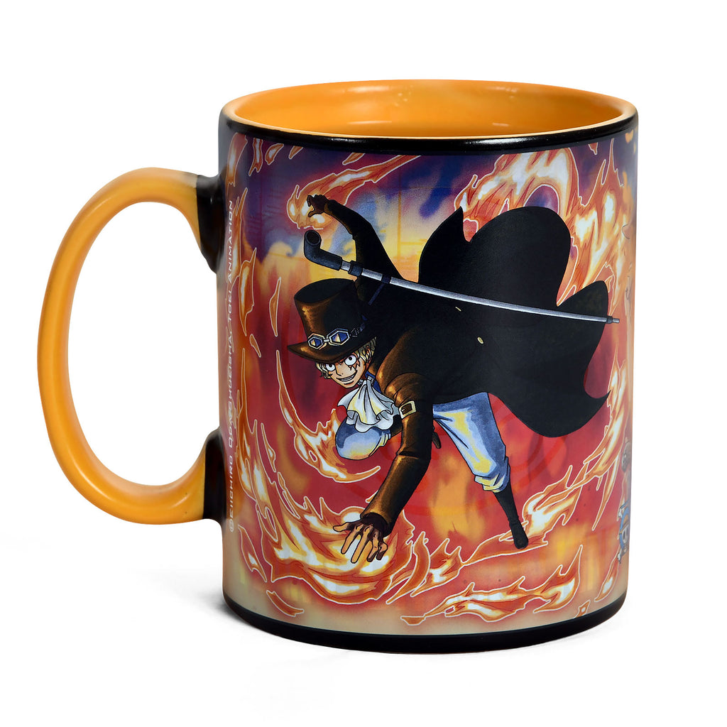 Product image One Piece - Sabo and Ruffy Thermo Effect Mug