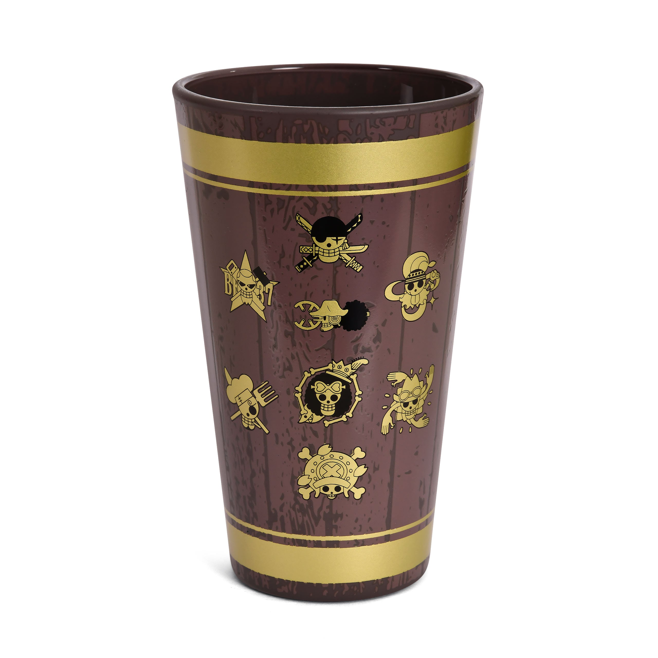 Product image One Piece - Straw Hat Crew Barrel Glass