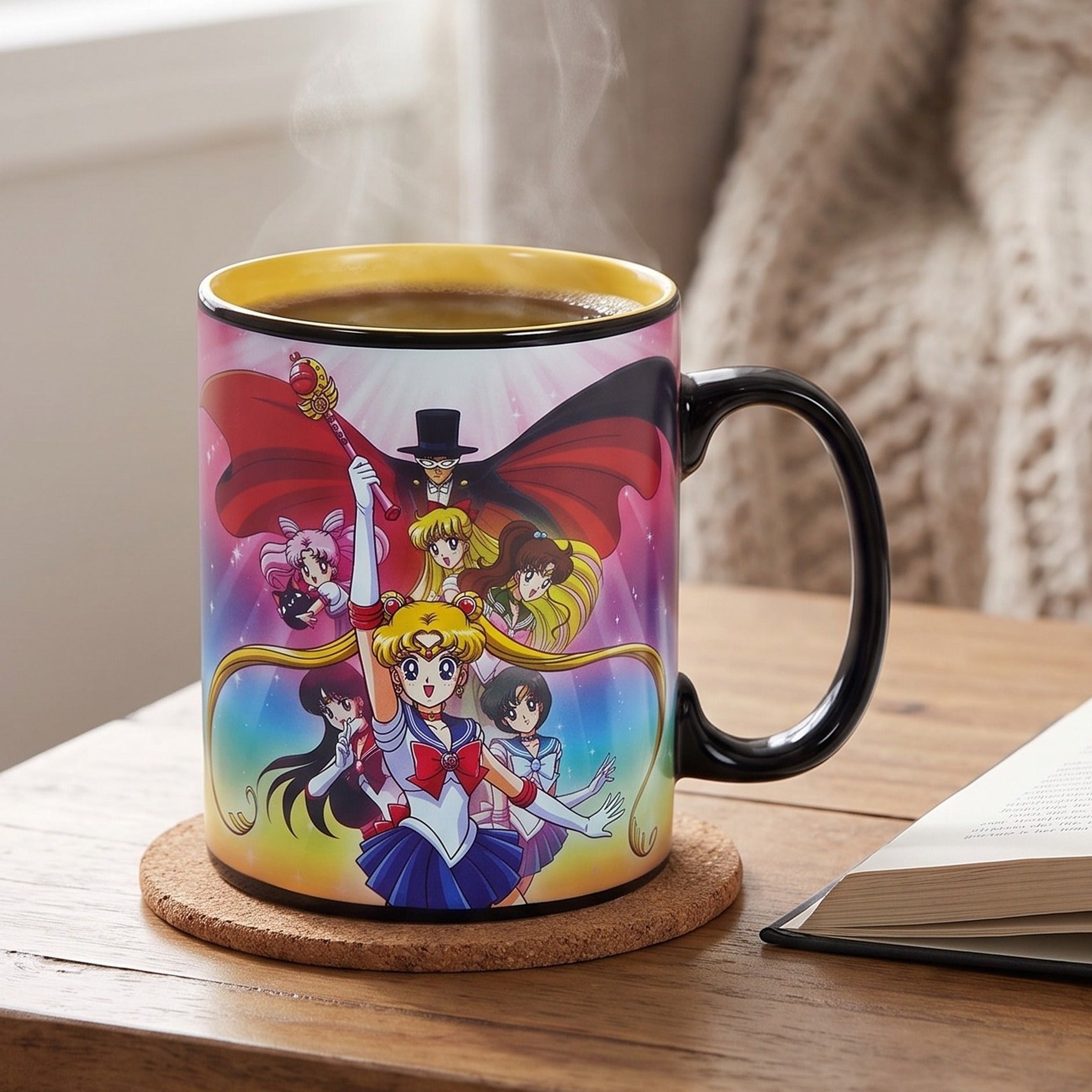 Imagen del producto Sailor Moon - Taza de efecto térmico de grupo