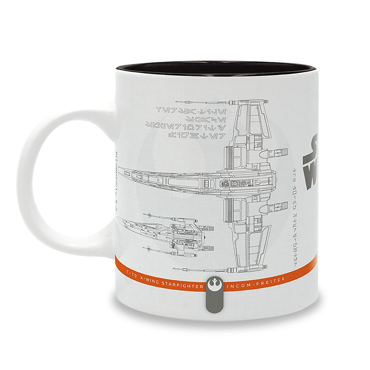 Imagen del producto Star Wars - Taza de bocetos de naves espaciales