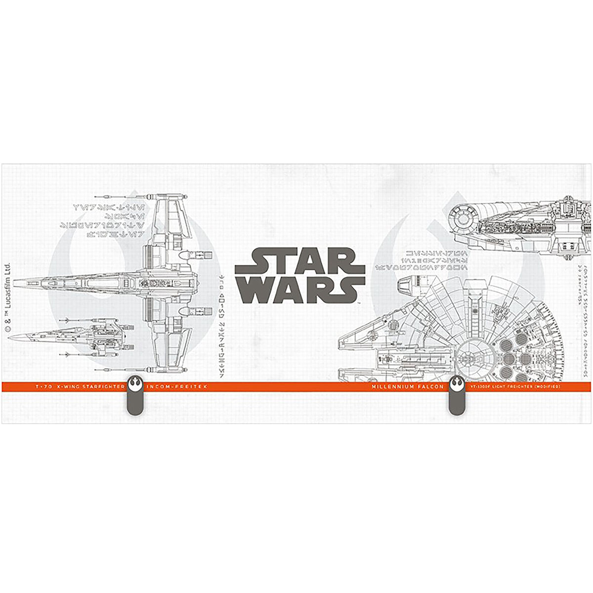 Imagen del producto Star Wars - Taza de bocetos de naves espaciales