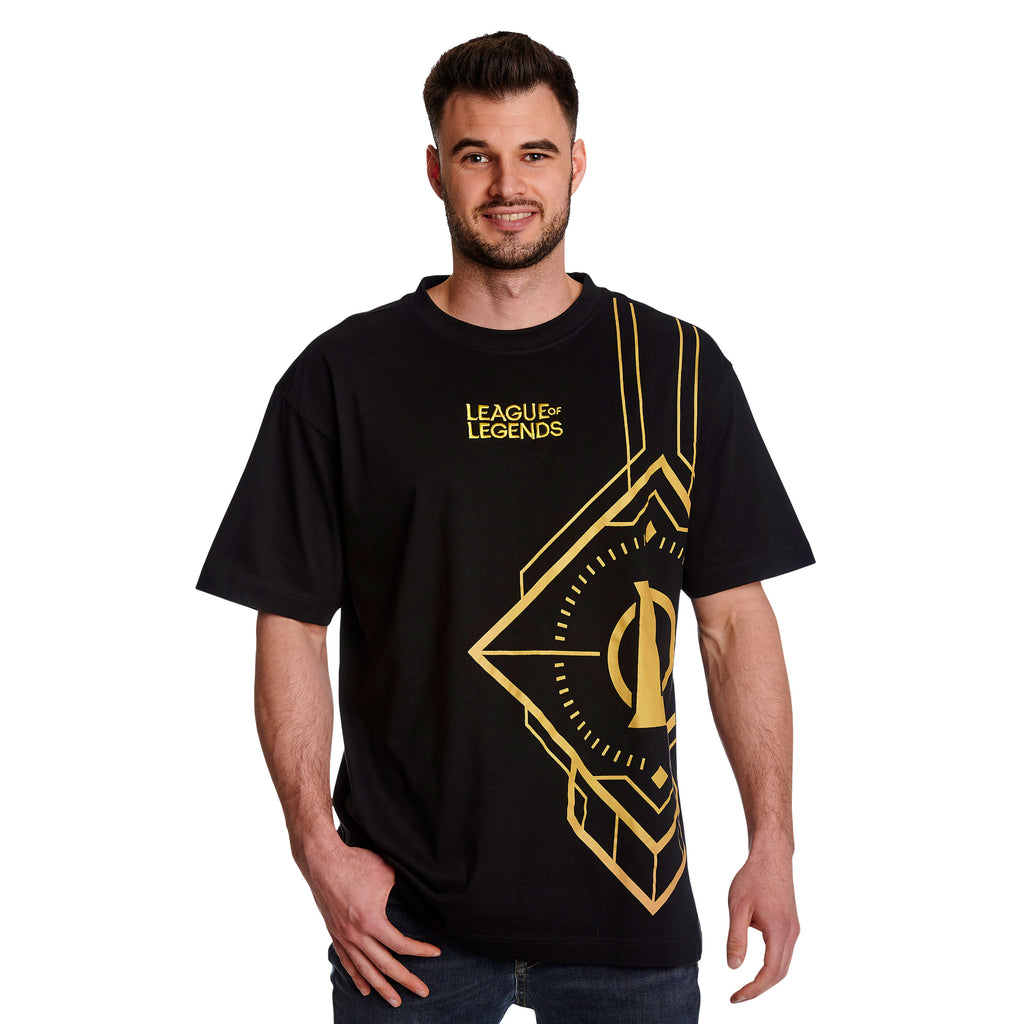 Imagen del producto League of Legends - Camiseta Logo Negra