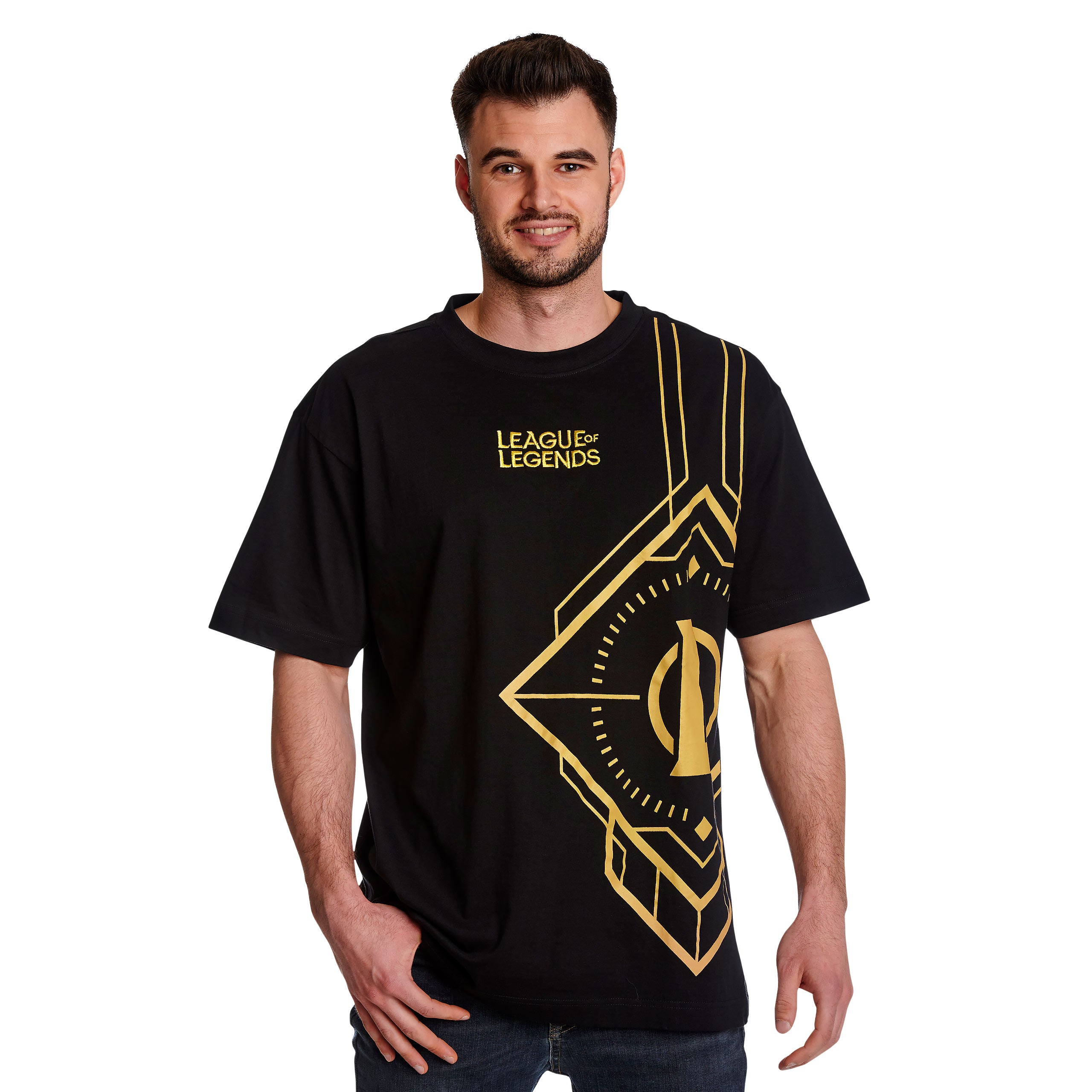 Imagen del producto League of Legends - Camiseta Logo Negra