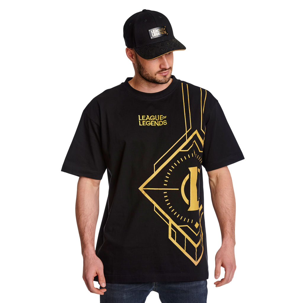 Imagen del producto League of Legends - Camiseta Logo Negra