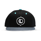 Imagen del producto League of Legends - Gorra Snapback con logotipo negro