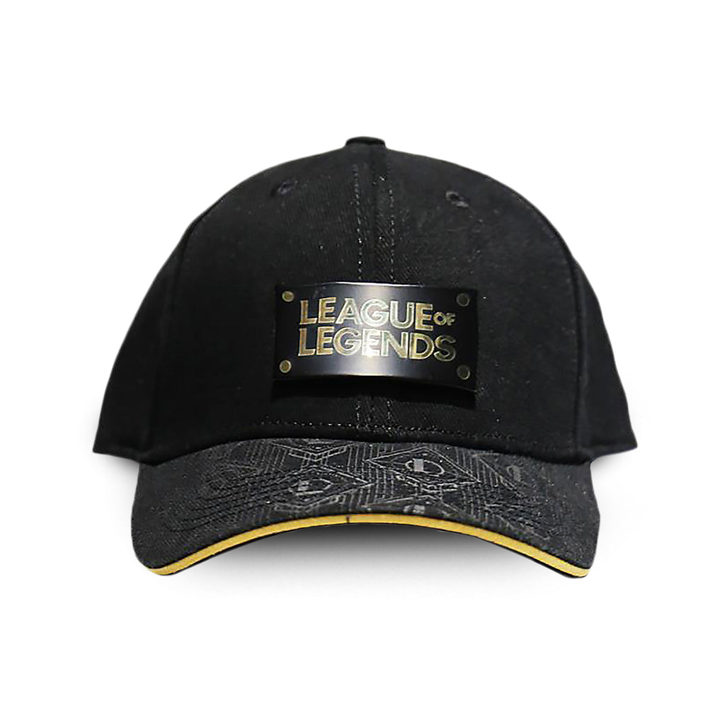 Imagen del producto League Of Legends - Gorra de béisbol de metal negro
