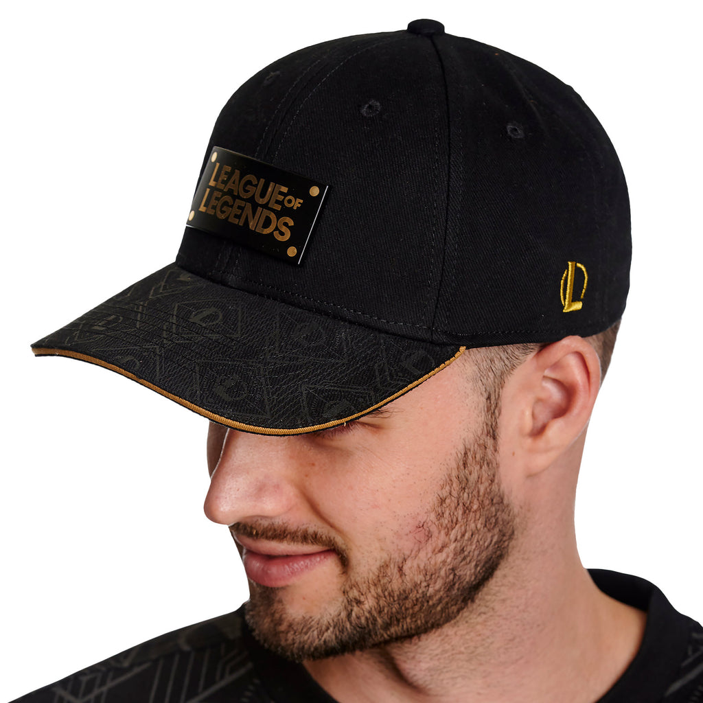 Imagen del producto League Of Legends - Gorra de béisbol de metal negro
