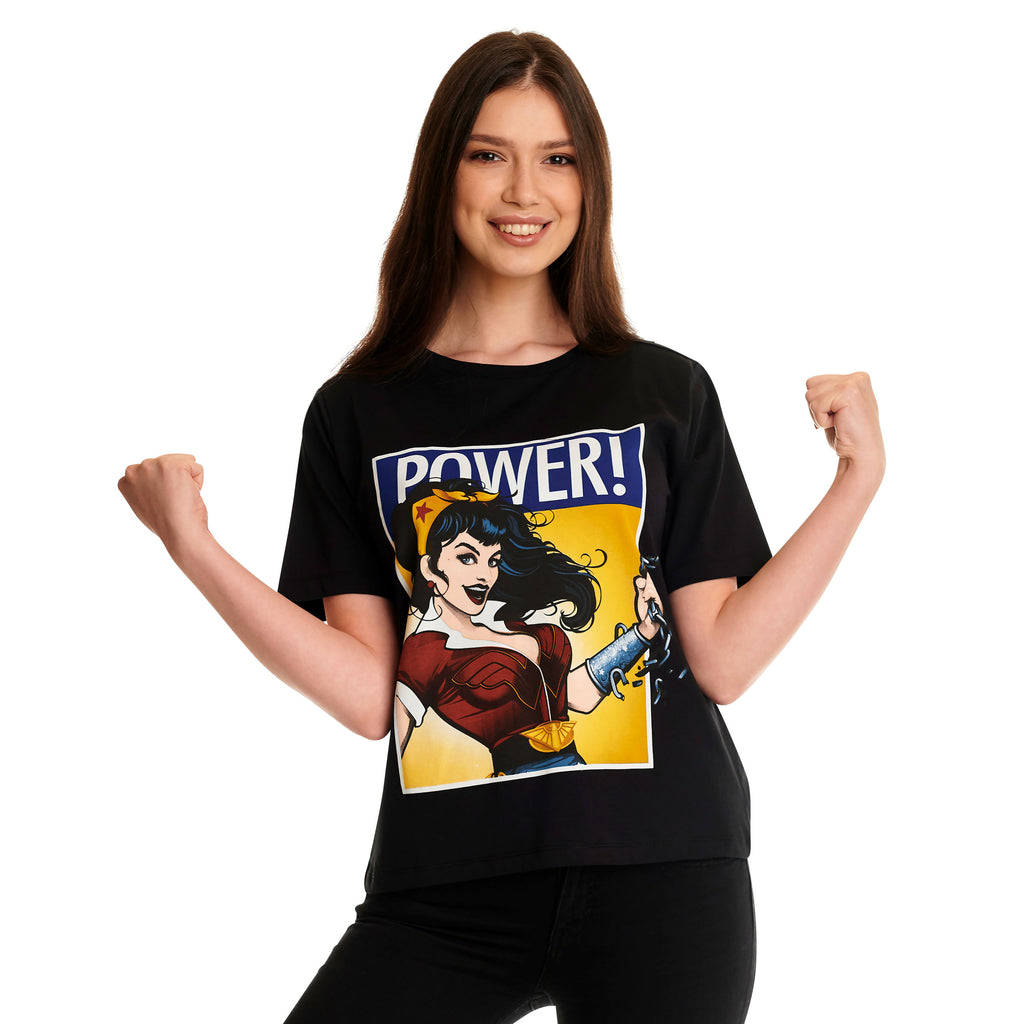 Imagen del producto Wonder Woman - ¡Podemos hacerlo! Camiseta de mujer negra