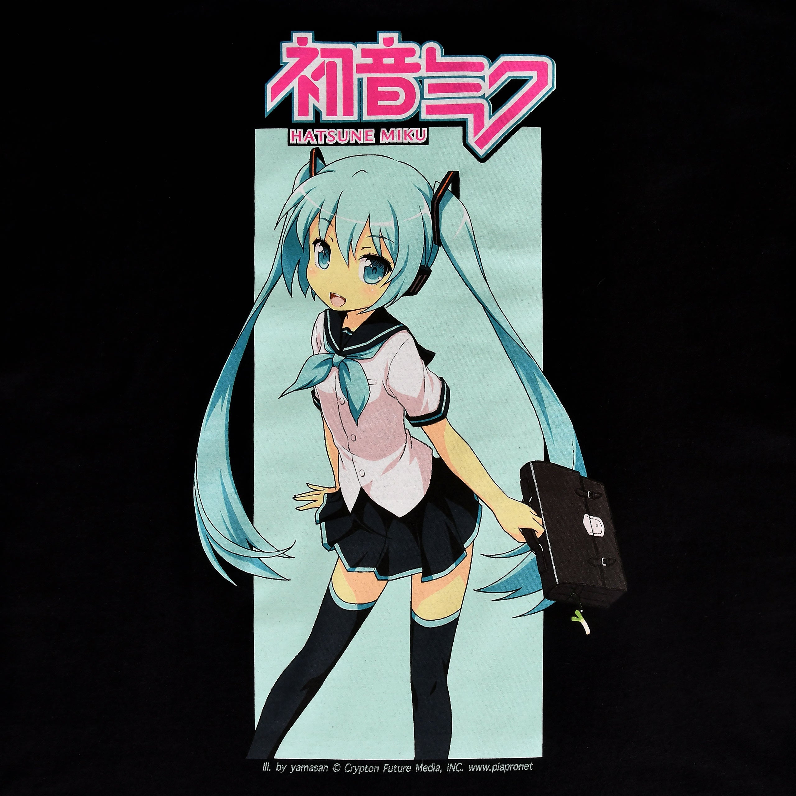 Imagen del producto Hatsune Miku - Camiseta Ready For Business negra